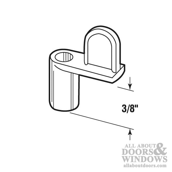 Diecast Screen Clips 3/8