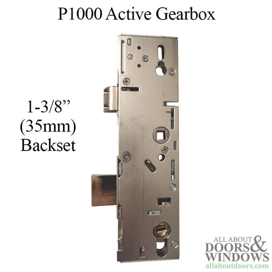 P1000 Active Gearbox, 35/92 Mortise Lock Body, American Version