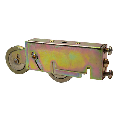 Tandem Roller Assembly for Sliding Patio Door 1.813 Inch Steel Wheel Diameter Steel Housing - Tandem Roller Assembly for Sliding Patio Door 1.813 Inch Steel Wheel Diameter Steel Housing