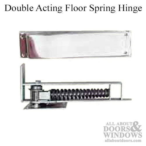 Double Acting Floor Spring Hinge, 1-3/8 door - 2 colors - Double Acting Floor Spring Hinge, 1-3/8 door - 2 colors