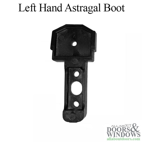 Left hand astragal boot - Left hand astragal boot