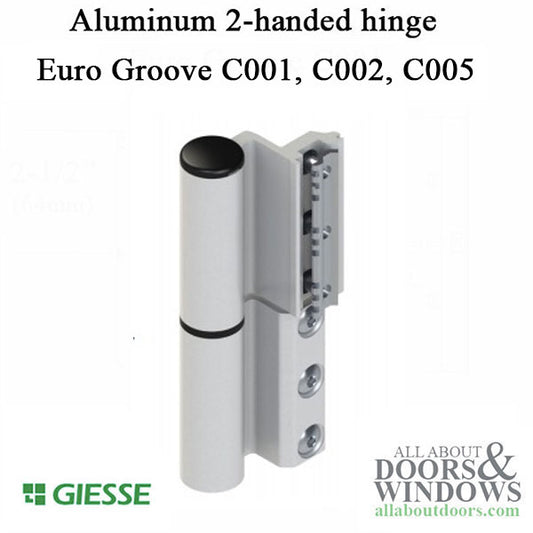 Giesse Celera Clamp Hinge for Aluminum Terrace and Balcony Doors