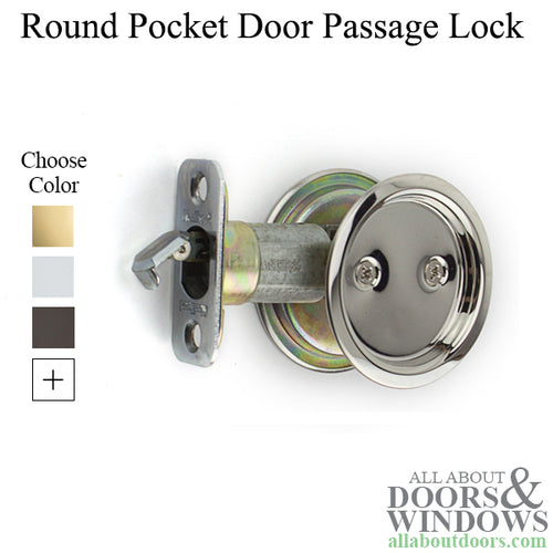 Sliding Round Pocket Door Passage - Choose Finish - Sliding Round Pocket Door Passage - Choose Finish