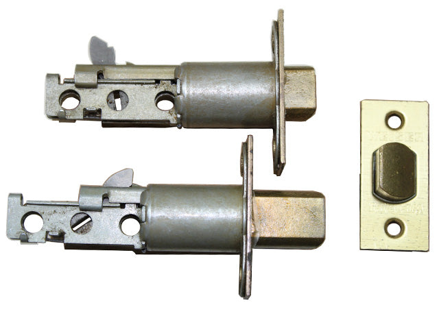 DISCONTUNUED Weiser Bolt Latch, Combo Deadbolt & Spring Latch, 2-3/4 Backset,  Square Face, 1