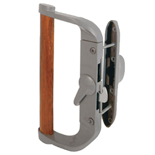 Sliding Patio Door Handleset With Key Steel Hook Grey Sliding Glass Patio Door Handleset - Sliding Patio Door Handleset With Key Steel Hook Grey Sliding Glass Patio Door Handleset