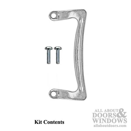 3-1/2 Inch Universal Shower Door / Tub Enclosure Single Handle - Chrome - 3-1/2 Inch Universal Shower Door / Tub Enclosure Single Handle - Chrome