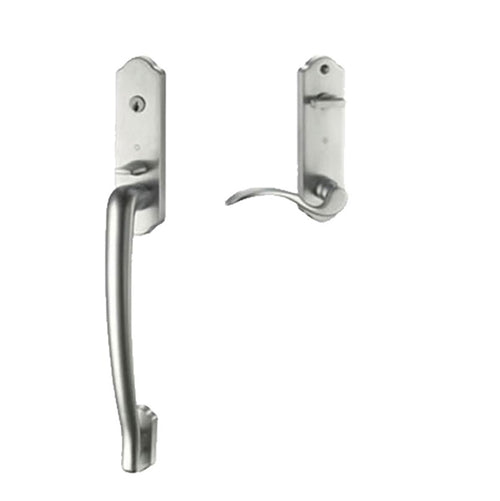 Hoppe Munchen HLS2000 Traditional Entrance Handle Set Right Hand - Hoppe Munchen HLS2000 Traditional Entrance Handle Set Right Hand