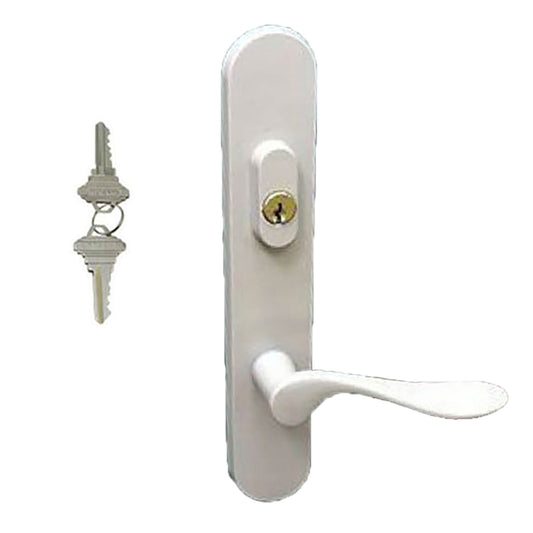 Marvin Active Keyed Trimset with Interior Thumbturn - White