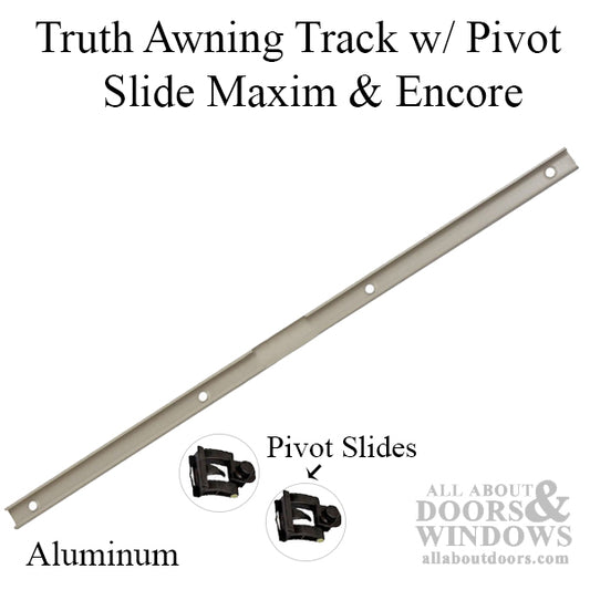 Truth Awning Track with Pivot Slide For Maxim and Encore Casement and Awning Windows