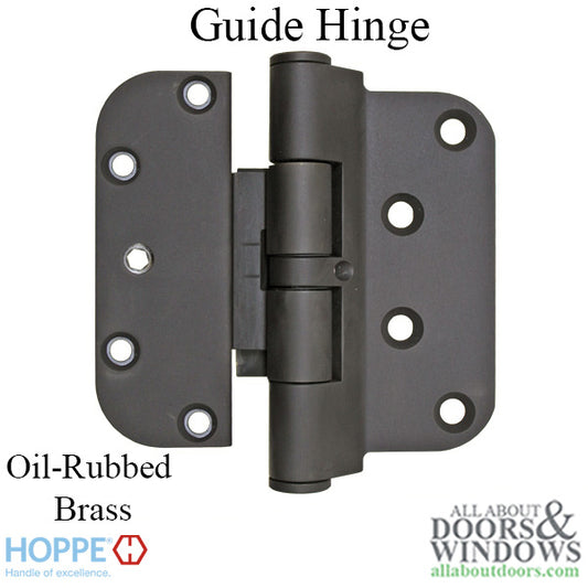 Hoppe F79, 2009 Guide Hinge, Oil Rubbed Brass