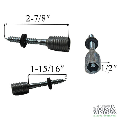 Truth 11085 Door Jamb Jack I Screw pack with Tool and White Finish Caps - Truth 11085 Door Jamb Jack I Screw pack with Tool and White Finish Caps