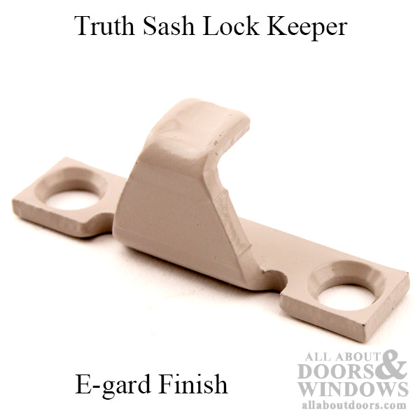 Keeper, E-gard Finish, Truth Sash Lock - E-Gard Finish - Keeper, E-gard Finish, Truth Sash Lock - E-Gard Finish