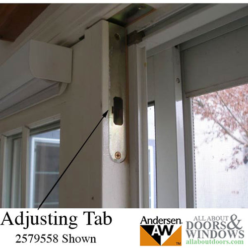 Andersen Hook Bolt Receiver - Upper AP/ Lower PA , FWH Door 1993-2003 - Andersen Hook Bolt Receiver - Upper AP/ Lower PA , FWH Door 1993-2003