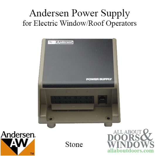 Andersen Window Electric Opener Power Supply Stone Andersen Part 1359806