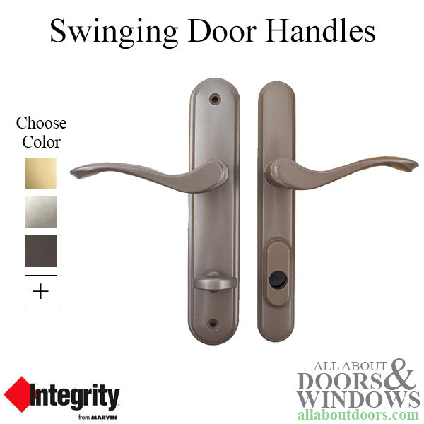 Integrity Cambrige Primary, Keyed Swinging Door Handles, Right Hand - Integrity Cambrige Primary, Keyed Swinging Door Handles, Right Hand