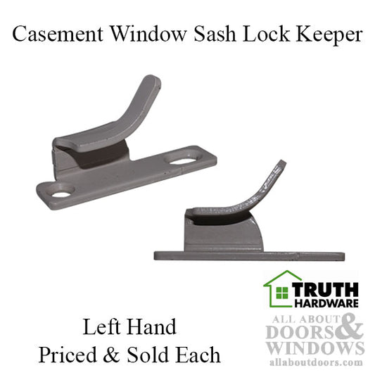 Truth Strike / Keeper for Casement Windows, Left Hand