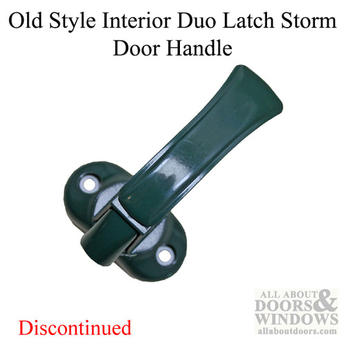 Duo Latch Inside Handle Storm Door  w/ 5/16 Inch Square Spindle: Replacement Available - Duo Latch Inside Handle Storm Door  w/ 5/16 Inch Square Spindle: Replacement Available