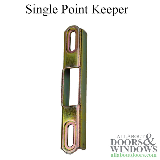Raised 7/16" Single Point Keeper for Sliding Door