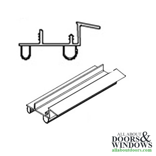 Integrity Hinged Door Sweep, Primary 2-6 Door, V1890 Weatherstrip