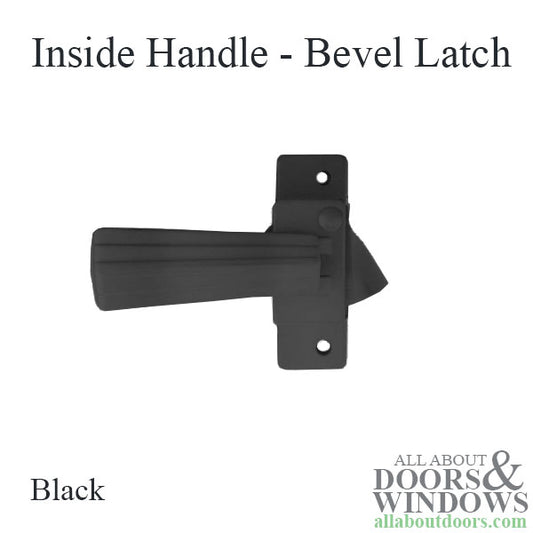 Storm Door Inside Handle with Bevel Latch 1.75 Inch Hole Spacing