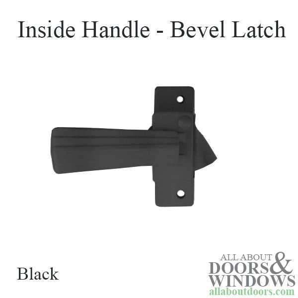 Storm Door Inside Handle with Bevel Latch 1.75 Inch Hole Spacing - Storm Door Inside Handle with Bevel Latch 1.75 Inch Hole Spacing