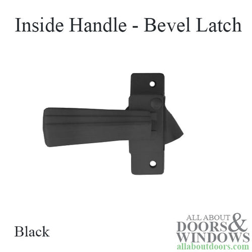 Storm Door Inside Handle with Bevel Latch 1.75 Inch Hole Spacing - Storm Door Inside Handle with Bevel Latch 1.75 Inch Hole Spacing