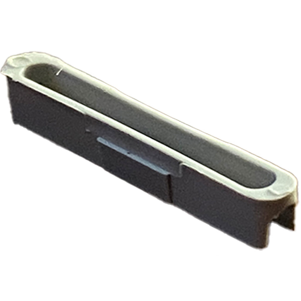 CES Cylinder Plug, Plastic Cap - Gray - CES Cylinder Plug, Plastic Cap - Gray