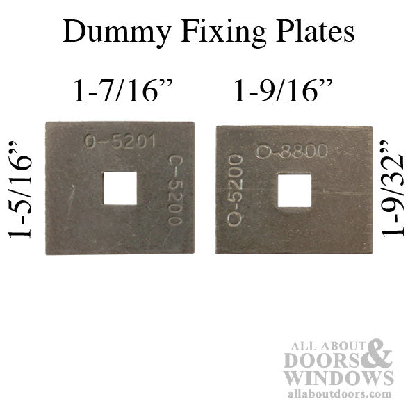 Fixing Plate - Convert Passive to Dummy - Fixing Plate - Convert Passive to Dummy