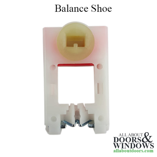 Pivot Lock Balance Shoe, 1-1/4 x 2-1/32 x 35/64 Off White Ca