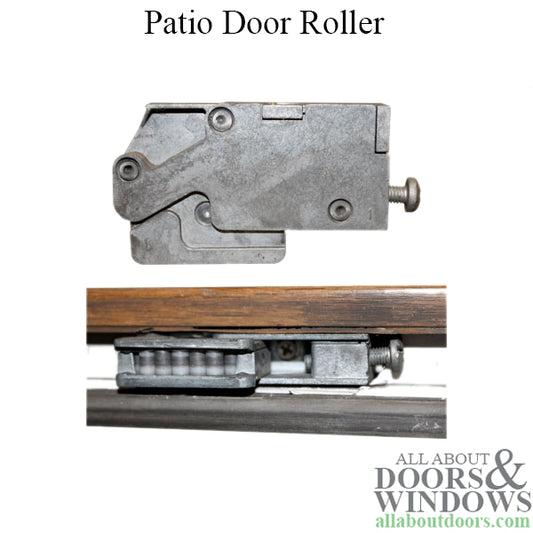 Patio Door Roller, DISCONTINUED replace with #13011