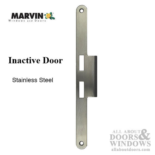 Marvin Strike Plate, Inactive Panel, Short Lip - Marvin Strike Plate, Inactive Panel, Short Lip