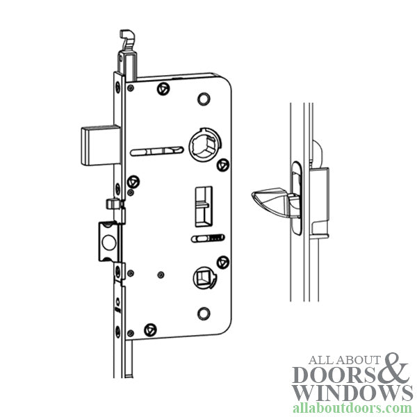 Hoppe HLS2000 Lower Assembly - 2-3/8