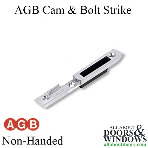 AGB Roller Cam and Bolt strike, 18x134x8.5mm, Non-Handed - AGB Roller Cam and Bolt strike, 18x134x8.5mm, Non-Handed