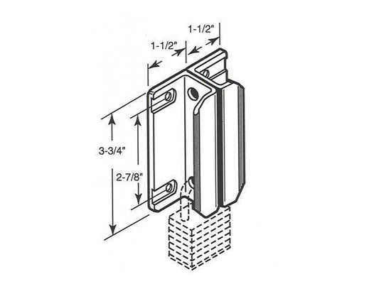 Heavy Duty Handle Set for Sliding Doors