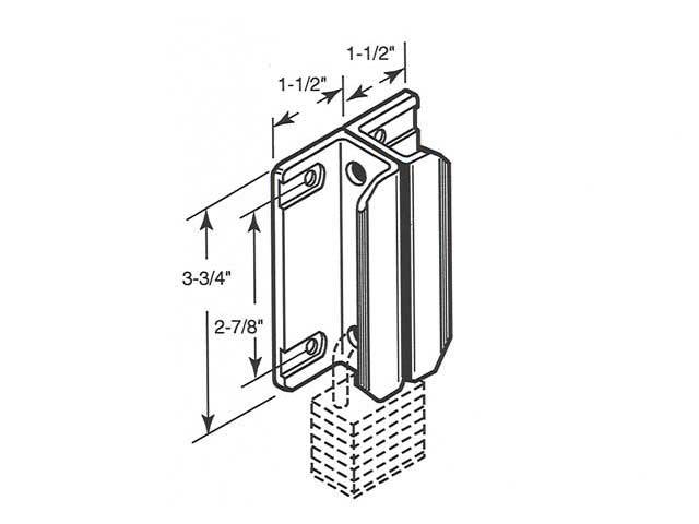 Heavy Duty Handle Set for Sliding Doors - Heavy Duty Handle Set for Sliding Doors