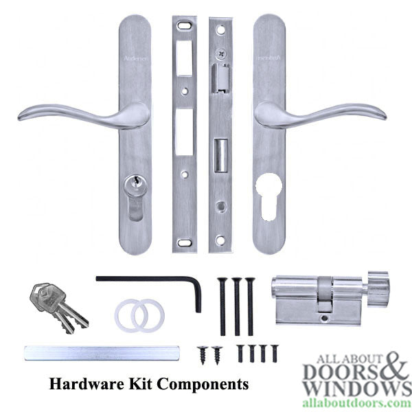 Andersen 2000 Series Storm Door Hardware, Classical Design, Choose Color - Andersen 2000 Series Storm Door Hardware, Classical Design, Choose Color