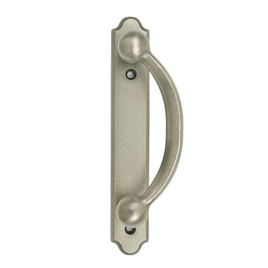 Andersen Frenchwood Gliding Door Handle - Encino - RH Interior/LH Exterior - Distressed Nickel