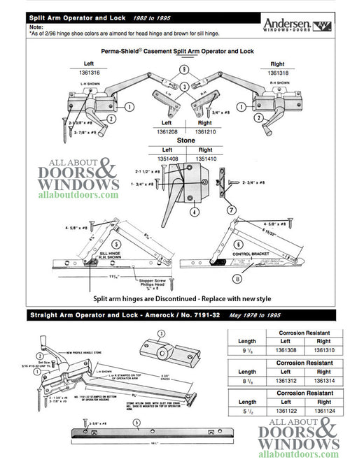 Andersen Keeper,  Perma-Shield Casement Window - Corrosion Resistant - Andersen Keeper,  Perma-Shield Casement Window - Corrosion Resistant