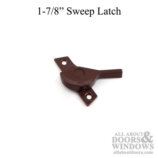 Sweep Latch,  1-7/8” Screw Hole Spacing - Bronze