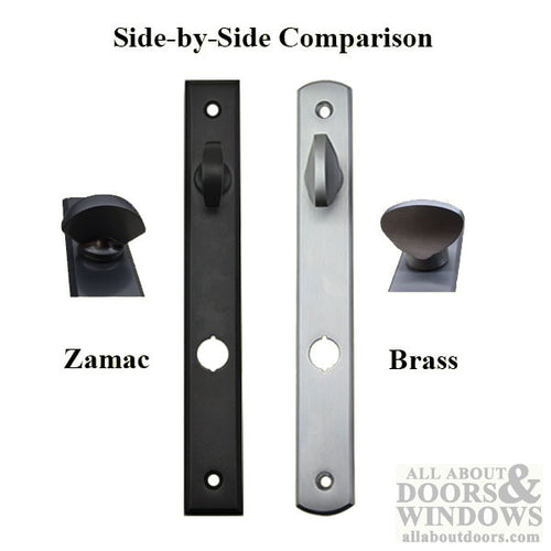 G-U Venice Handle & 30mm Plate, Zamac, Active, Key & Thumbturn (Handle Above Cylinder) Choose Color - G-U Venice Handle & 30mm Plate, Zamac, Active, Key & Thumbturn (Handle Above Cylinder) Choose Color