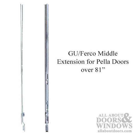 Shootbolt 500mm Extension for doors taller than  6 foot 8 inches