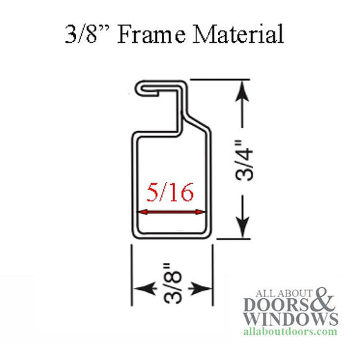 Weather Shield Plastic Window Screen Frame Corner Key - Weather Shield Plastic Window Screen Frame Corner Key