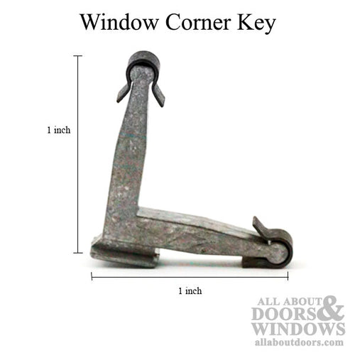 Storm Window Corner Key Non-Handed Diecast - Storm Window Corner Key Non-Handed Diecast
