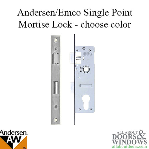 Andersen / Emco Single Point Mortise Lock - NOT AVAILABLE - Andersen / Emco Single Point Mortise Lock - NOT AVAILABLE