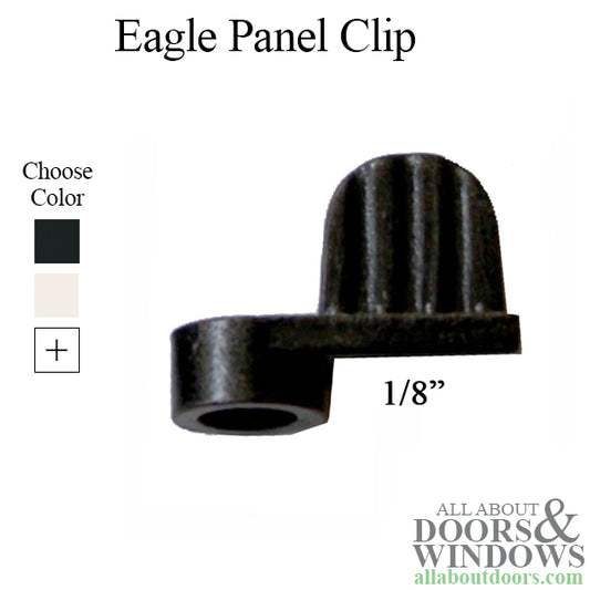 Eagle Window Zinc Diecast  Panel Clip 1/8-inch Offset