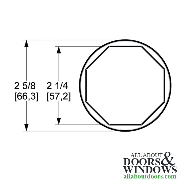 5073 Estate Knob - Lifetime Polished Brass - 5073 Estate Knob - Lifetime Polished Brass
