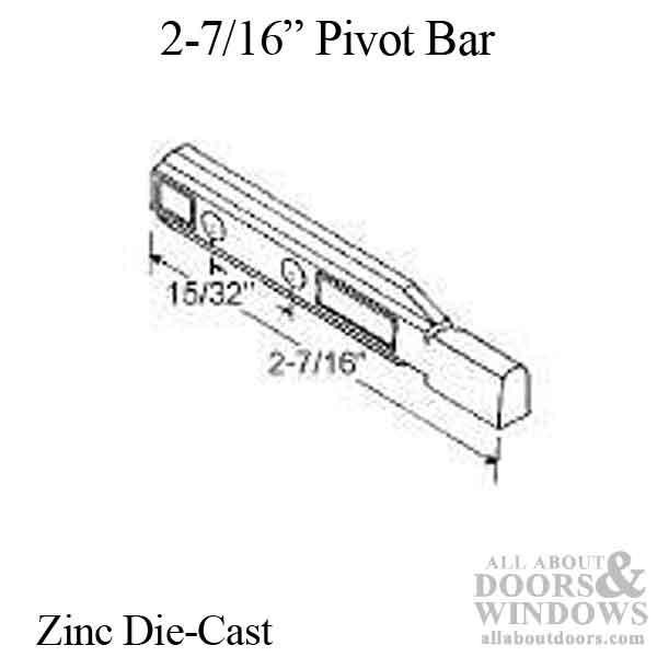 Pivot Bar, 2-7/16