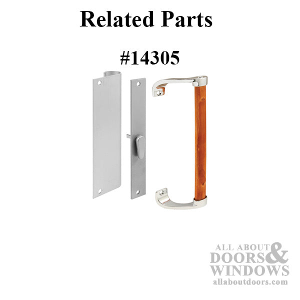 Discontinued - Mortise Lock, 45 Degree Slot, Arcadia Sliding Glass Door - Discontinued - Mortise Lock, 45 Degree Slot, Arcadia Sliding Glass Door
