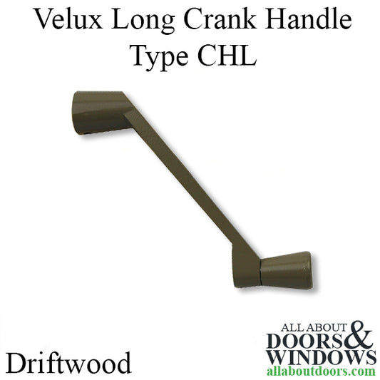 Velux Crank Handle, Type CHL - Driftwood Finish