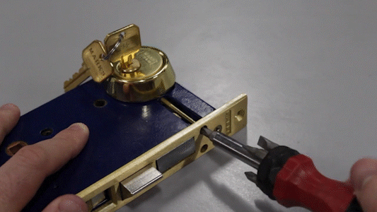How to Install Key Cylinders into a Marks Lockset